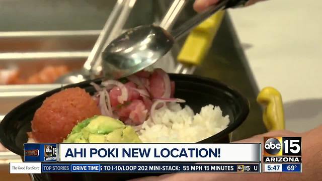 Get half off at Ahi Poki bowl