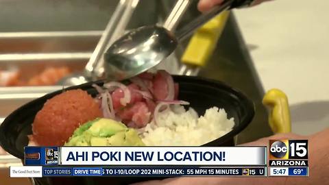 Get half off at Ahi Poki bowl
