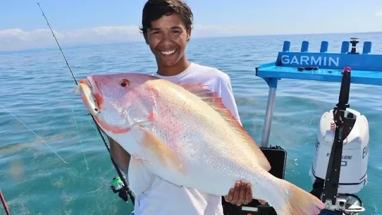 Catching Scarlet Sea Perch on Wonky Holes