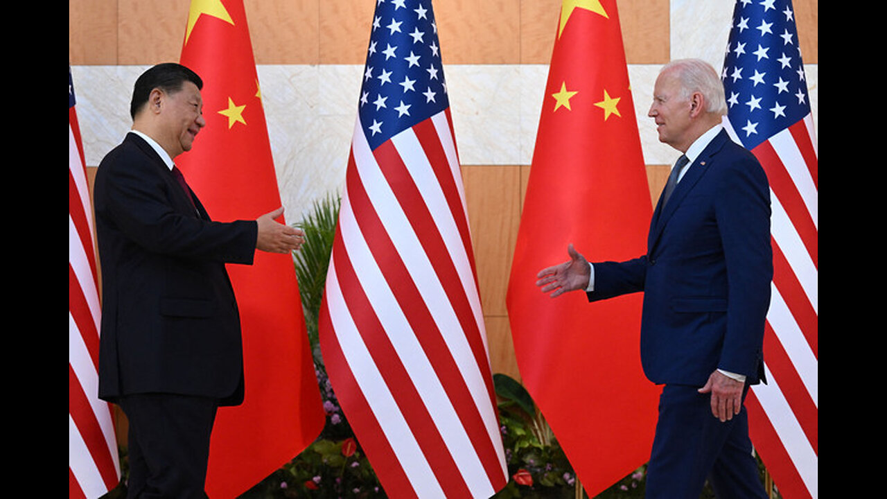 President Biden wants to help China's economy... OH NOOOO!!!!