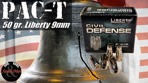 Test and Review of Liberty Ammunition Civil Defense 50 gr. 9mm bullets