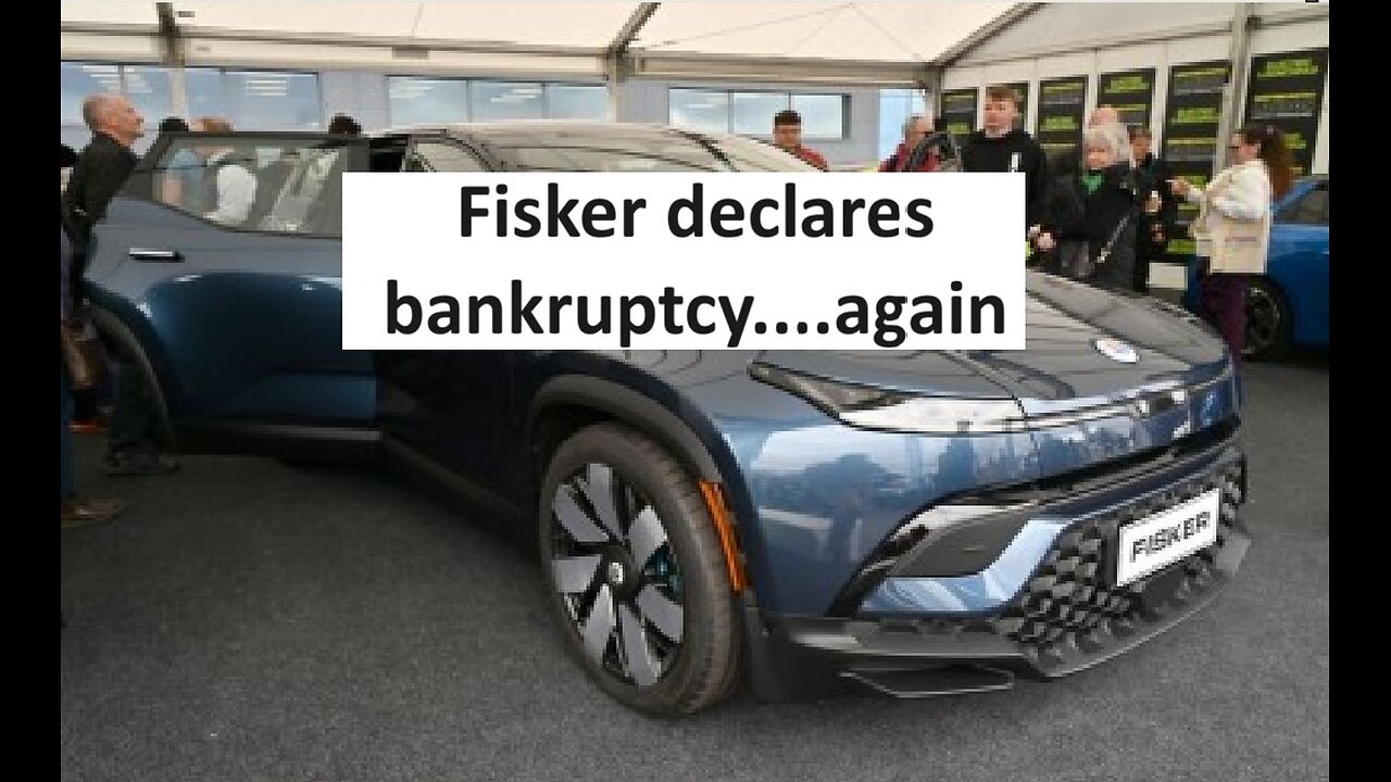 Fisker filed for bankruptcy