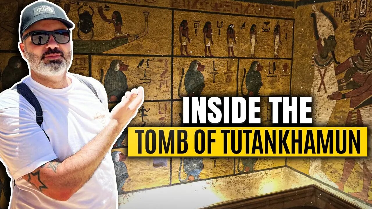 (INSIDE) The Tomb of Tutankhamun, Valley of the Kings Tour!!