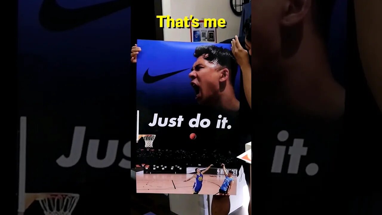 I Made A Fake Nike Poster & Put It Up At A Nike Store! #Nike #justdoit