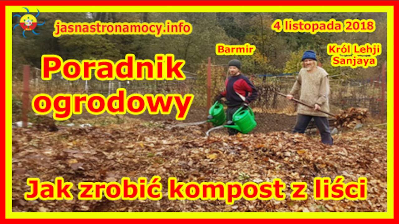 Poradnik ogrodowy - Jak zrobić kompost z liści