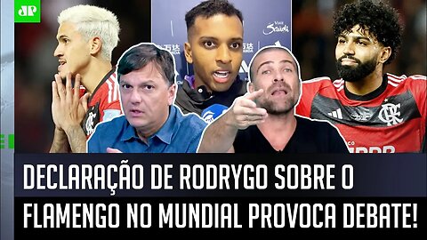 "O Rodrygo COMPROU UMA BRIGA que..." Fala sobre o Flamengo no Mundial GERA DEBATE!