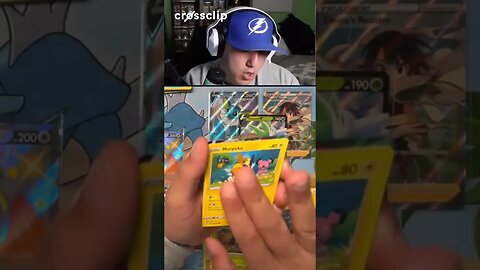 Secret Rare DOUBLE BANGER!! 😍🔥 Pokémon Opening! Live PULL REACTION #shorts #pokemon #shortvideo