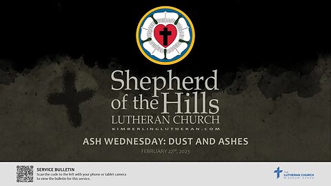 2023-02-22: ASH WEDNESDAY-DUST AND ASHES