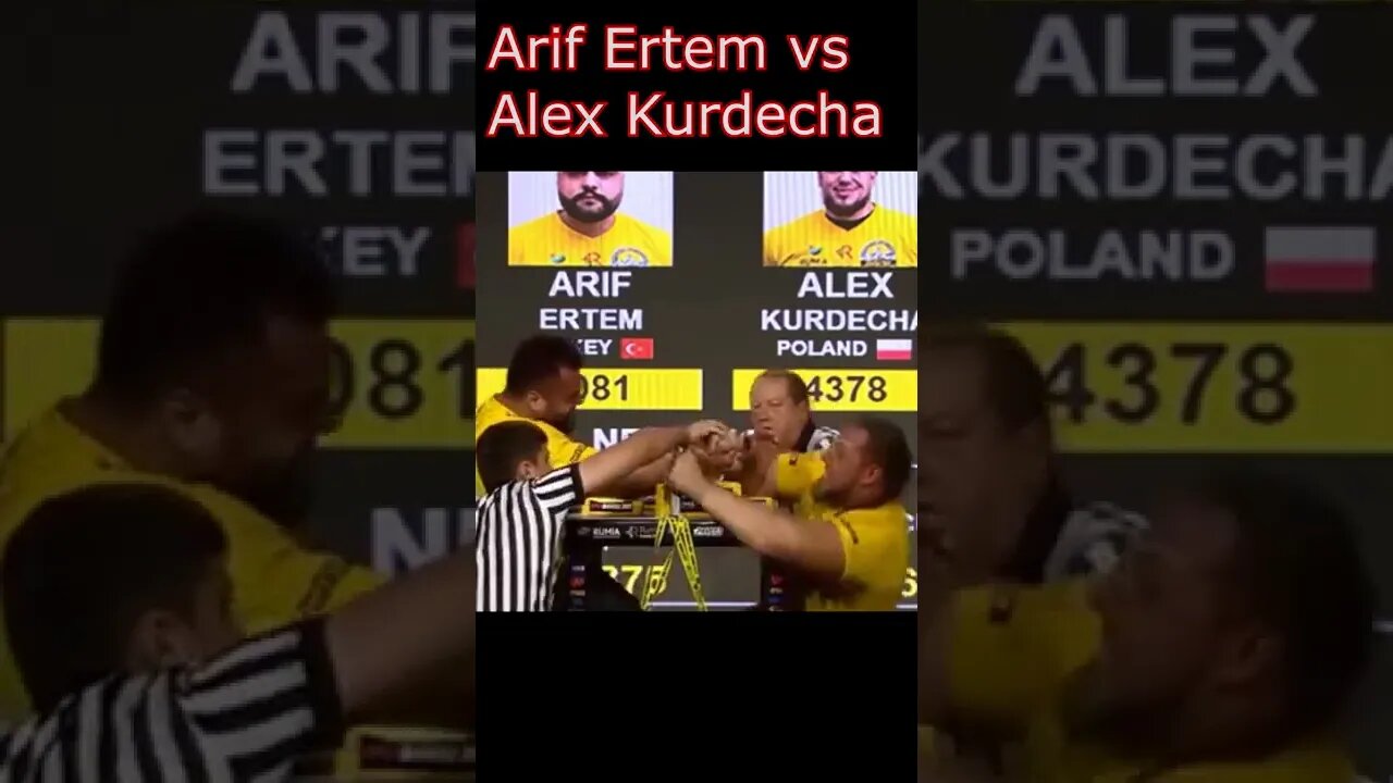 The Polish Armwrestling Monster Alex Kurdecha