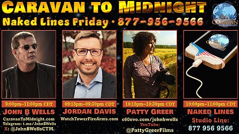 Naked Lines Friday - John B Wells LIVE