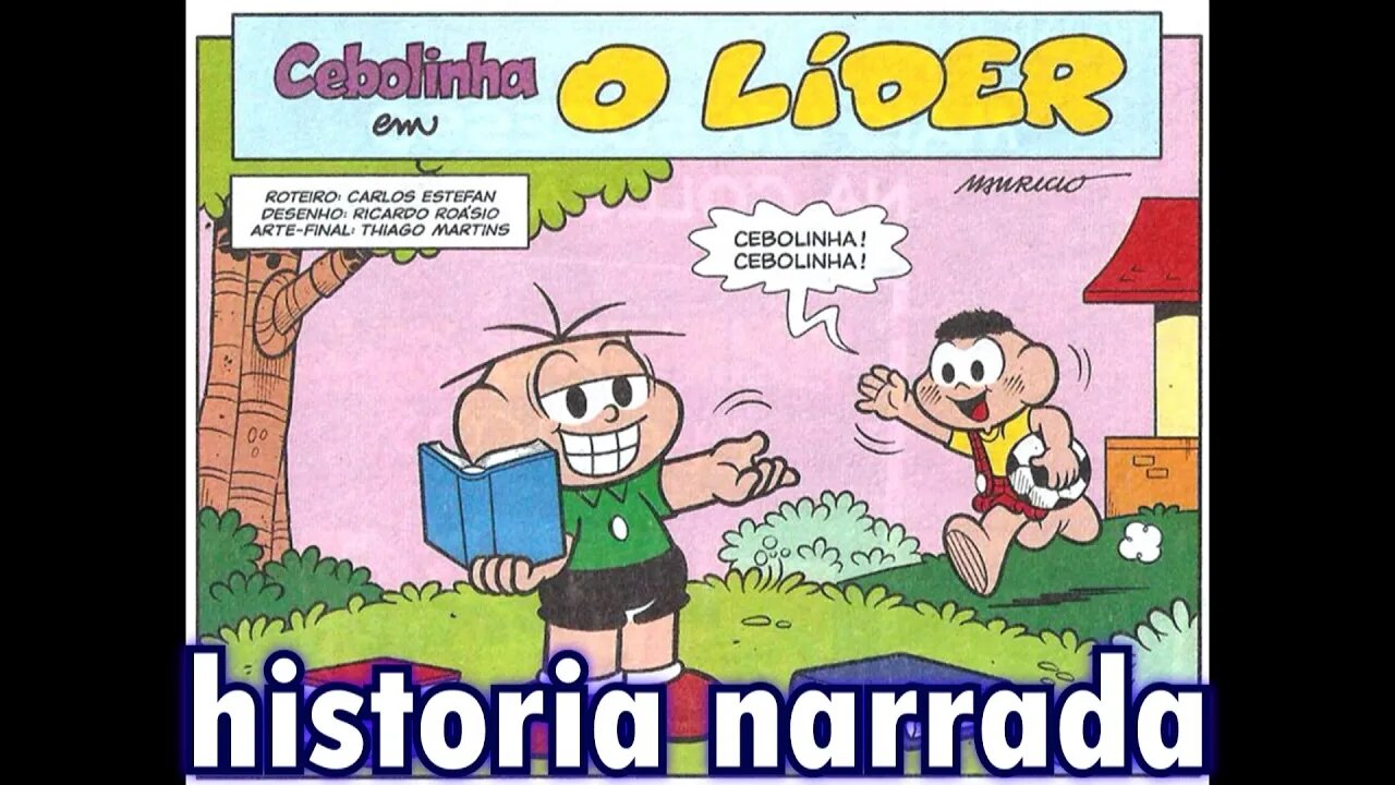 Cebolinha em-O líder | Gibis do Rapha