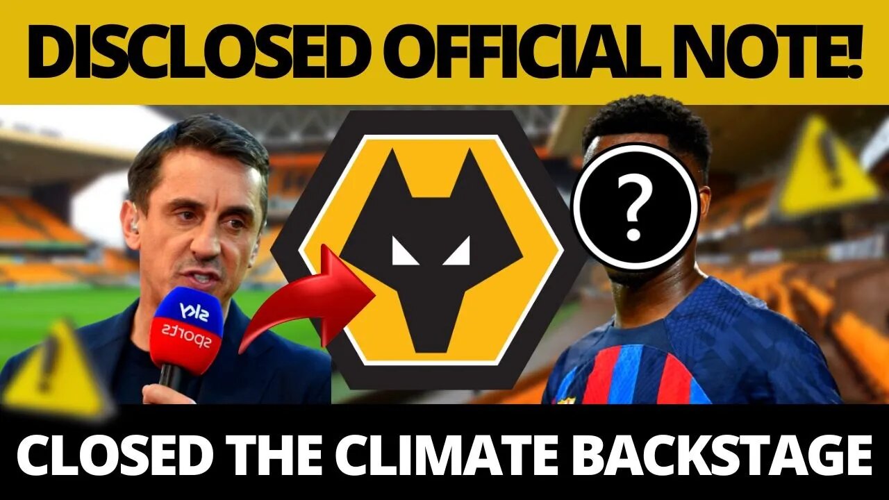 🚨REVEALED: WOLVES ‘TOLD’ TRANSFER DECISION FOR £35M TARGET! LATEST NEWS FROM WOLVERHAMPTON TODAY!