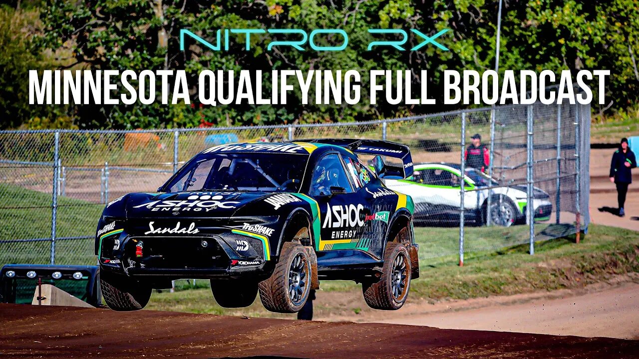 Nitro Rallycross Minnesota FULL Broadcast - Qualifying