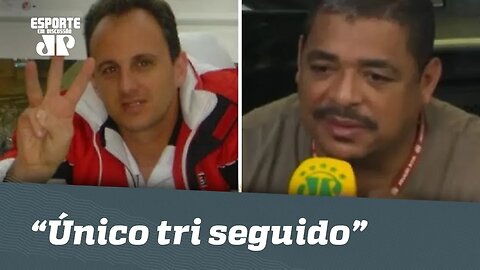 VAMPETA exalta GRANDEZA do SÃO PAULO: "único tri seguido"