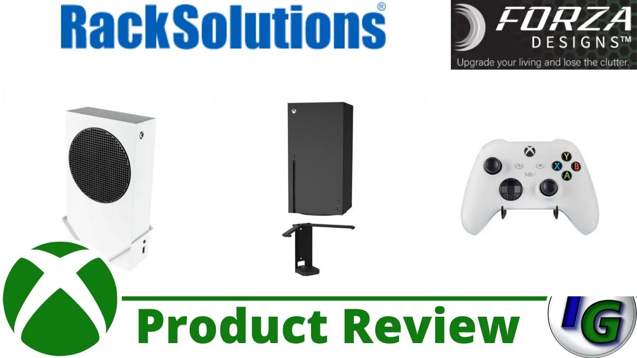 Forza Designs (Racksolutions) Xbox Mount Review (Xbox Series X/S, Xbox One X/S and Xbox Controller)