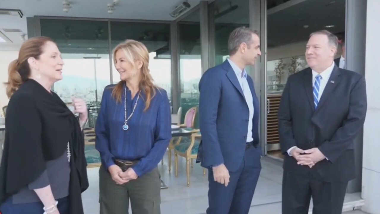 Πομπέο - Μητσοτάκης - Κρήτη