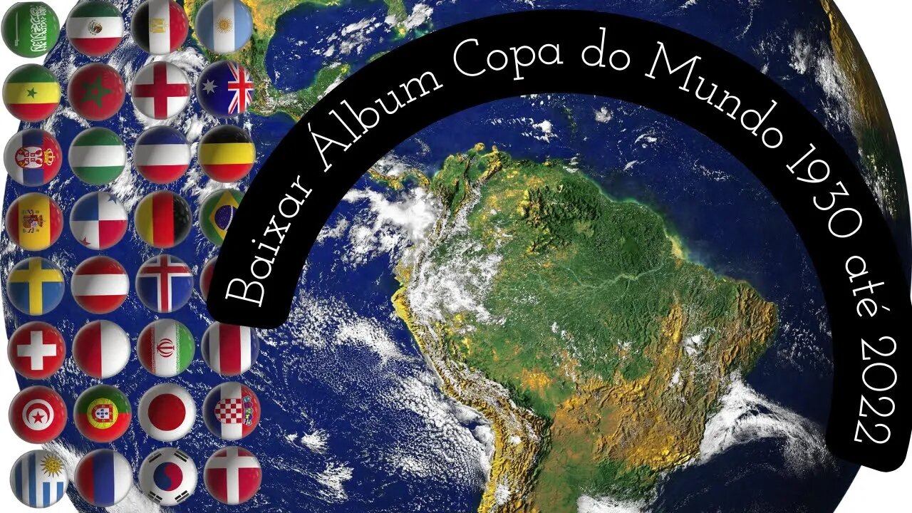 TODOS OS ÁLBUNS DA COPA DO MUNDO DE 1930 ATÉ 2022