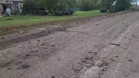 Su 34 of Russia works on the advancing units of the Ukrainian army