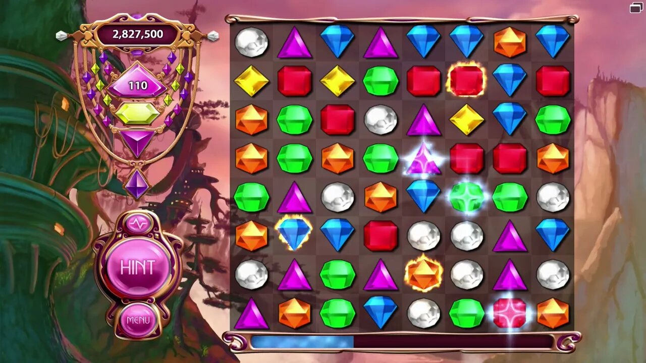 Bejeweled 3 - Endless Zen - Level: 110