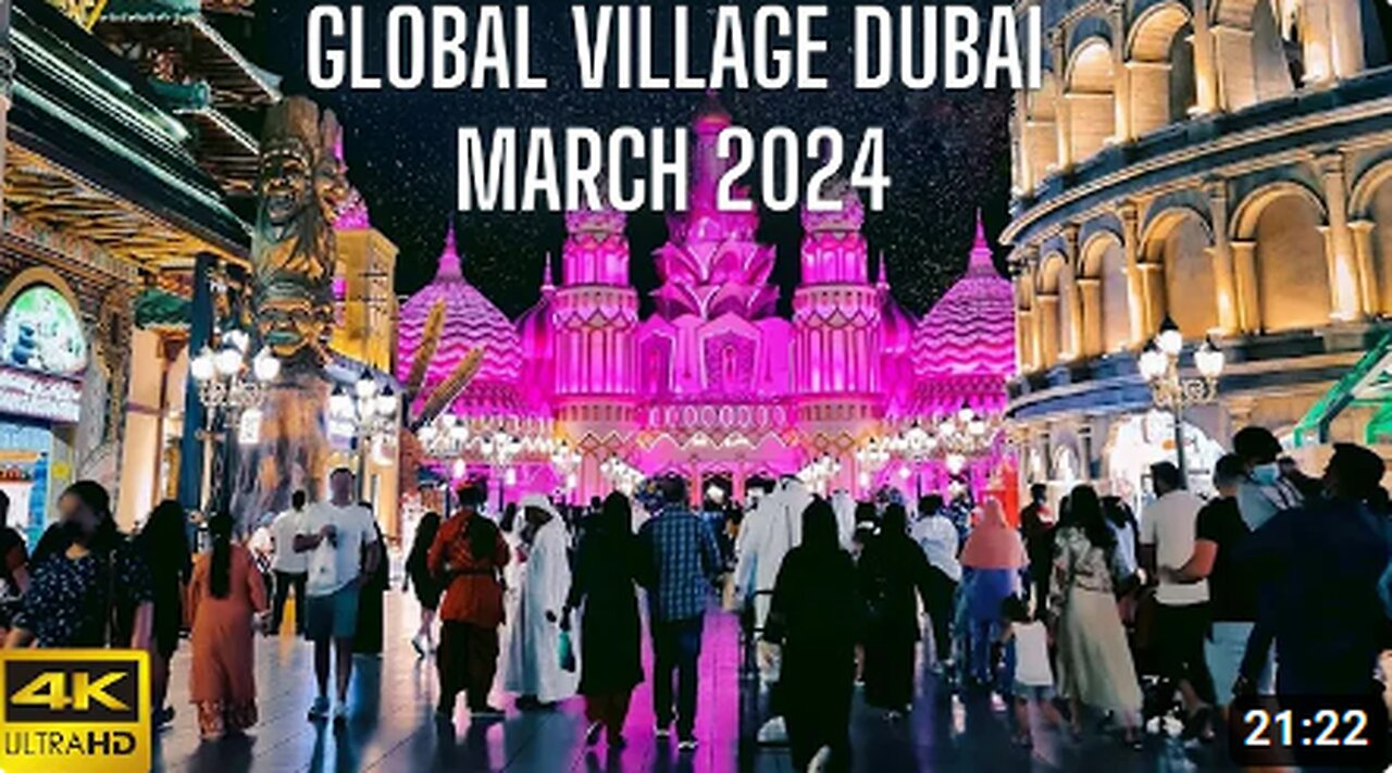 Global Village Dubai ｜ March 2024 | Walking Tour ｜ 4K