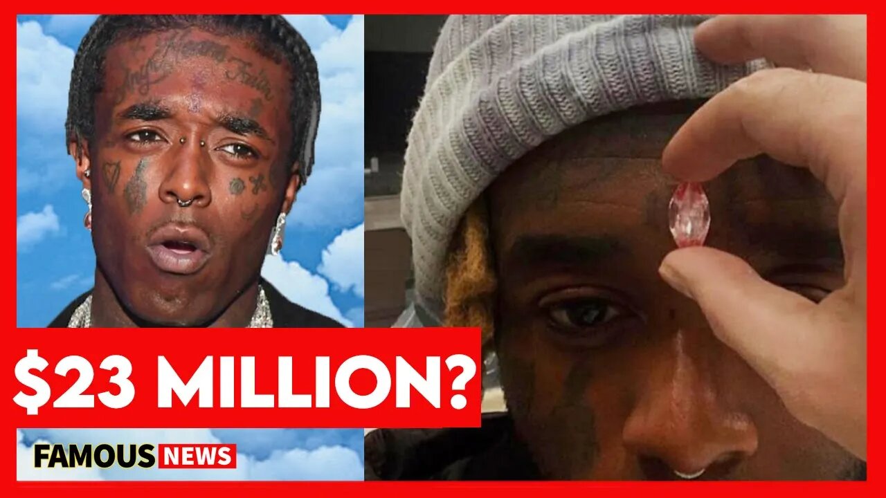 Lil Uzi Vert Drops $24 Million To Get Vision Inspired Face Diamond From Elliot Eliantte | Famous New