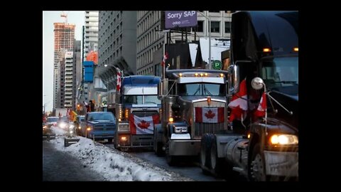 LIVE: Canada Trucker Convoy STILL GOING, Totally Nuts