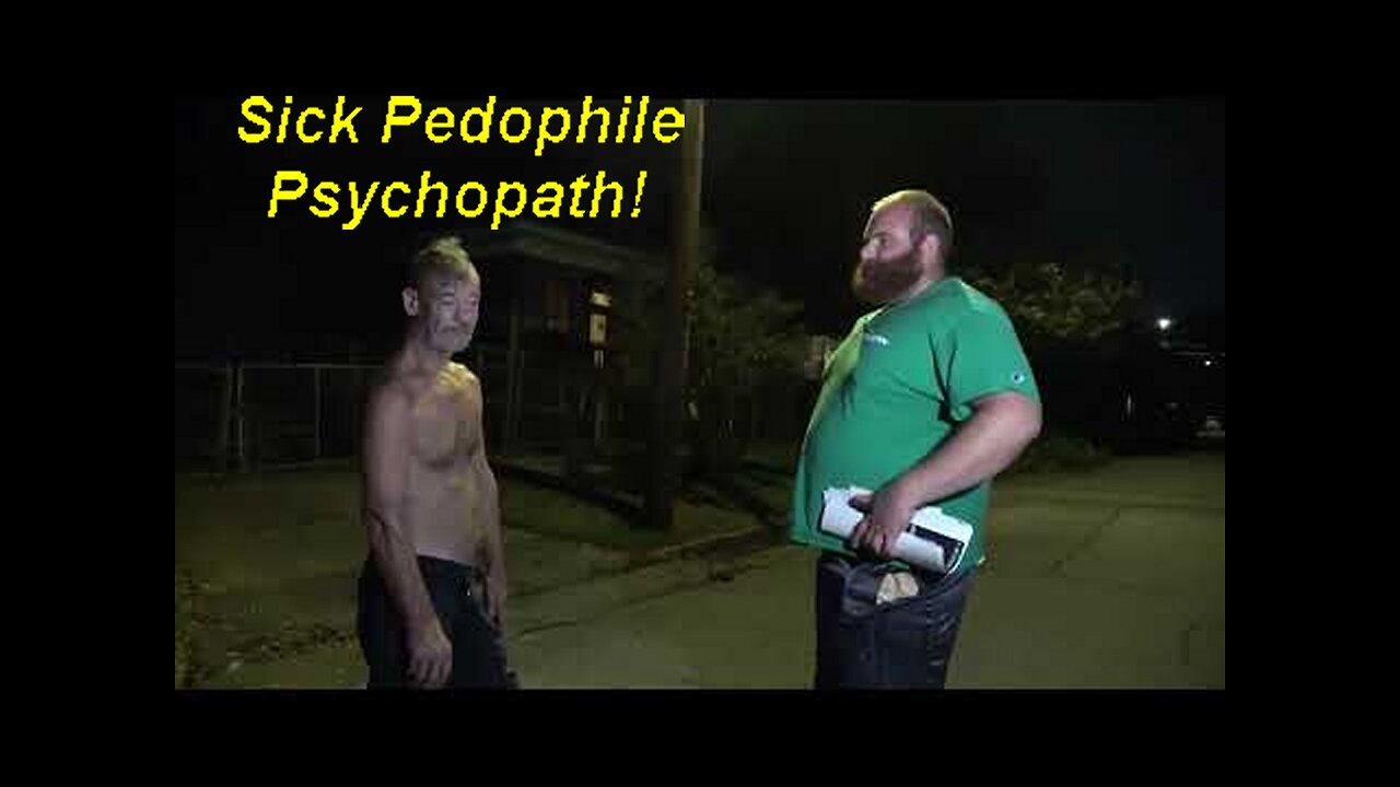 Creepy Pedophile 52 Year OId Psycopath lnvites Young GirI to his Shed at Midnight!