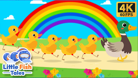 Five Little ducks | Kids Songs | Little Fish Tales | #fivelittleducks