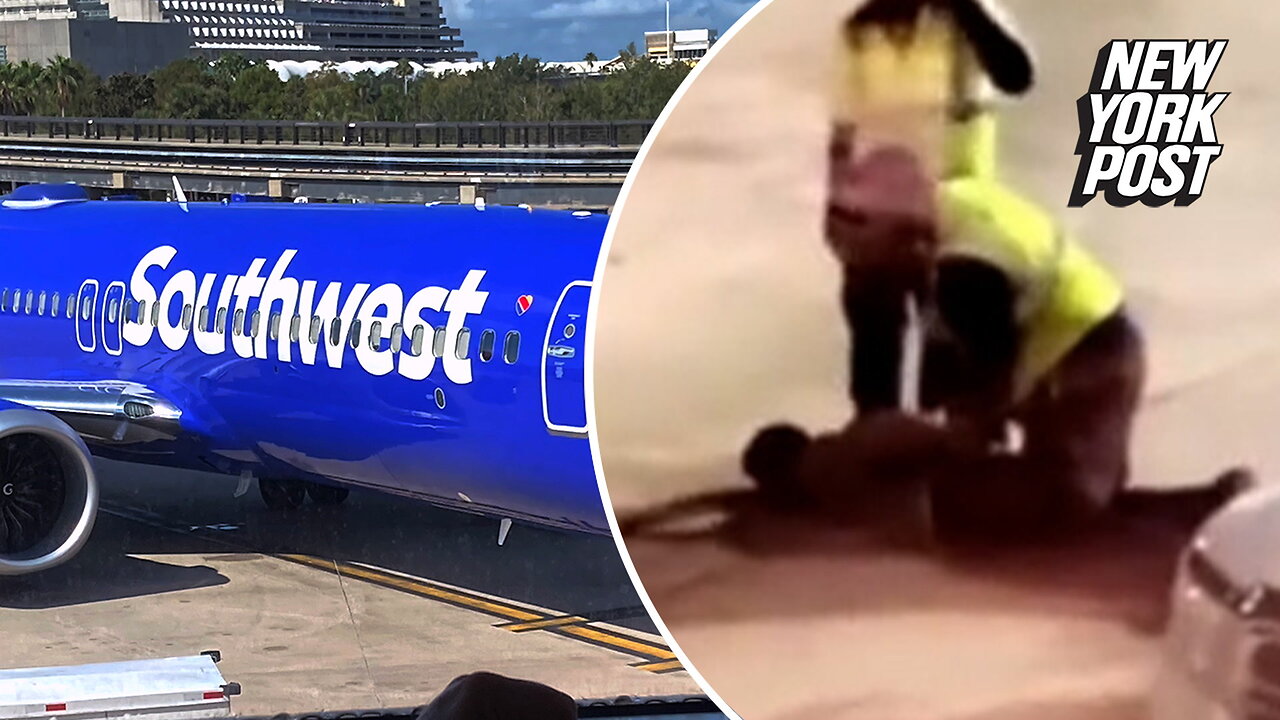 Passenger on Southwest Airlines flight arrested after escaping through emergency hatch