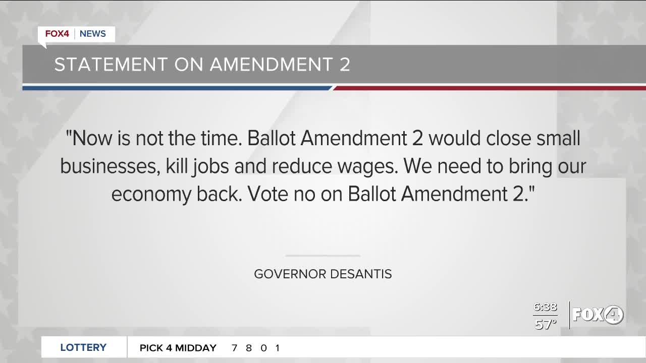 Florida Governor on Amendment 2