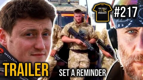 TRAILER | I PULLED A BMW For TWO Days | British Army Legend | Daz Hardy | Bought The T-Shirt Podcast