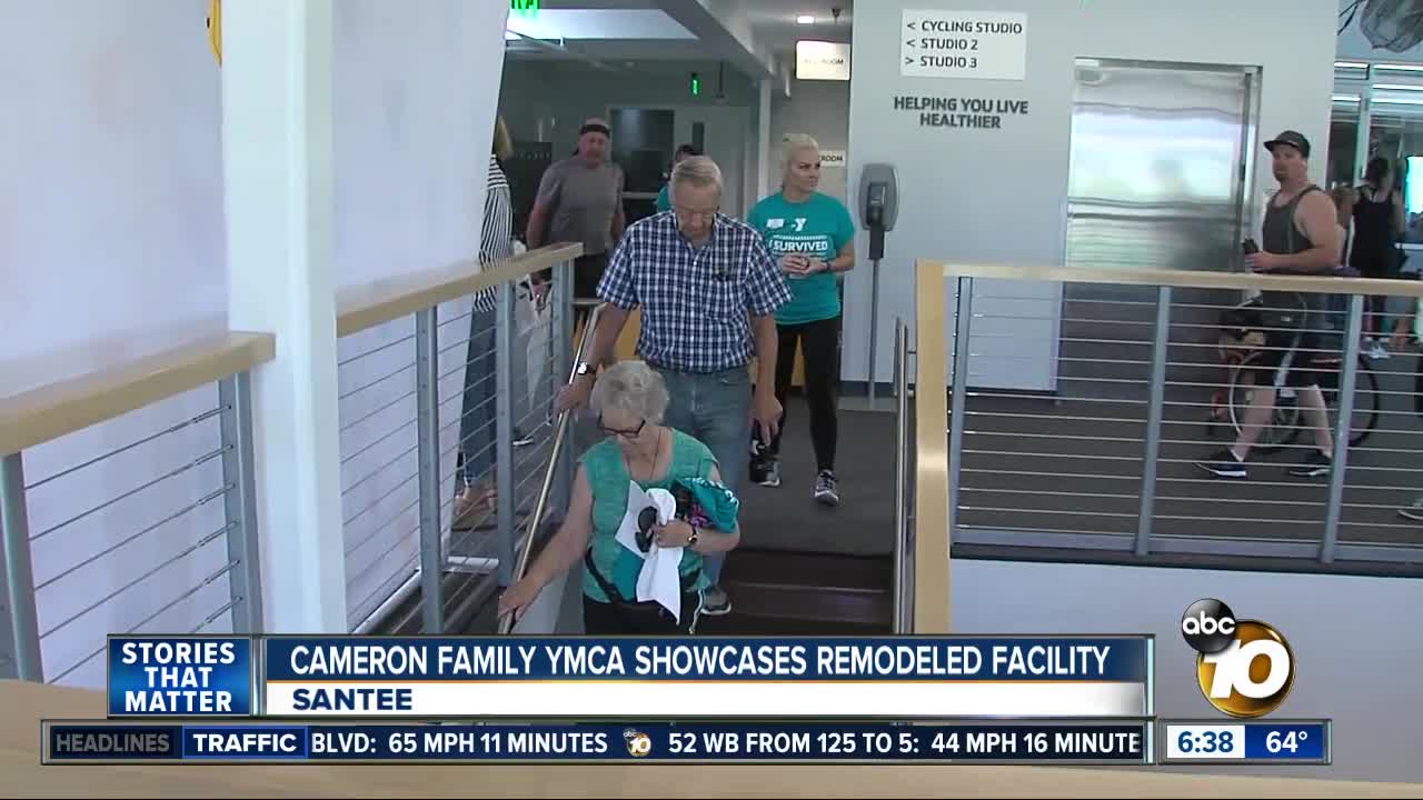 Cameron Family YMCA Showcases Upgraded Facility