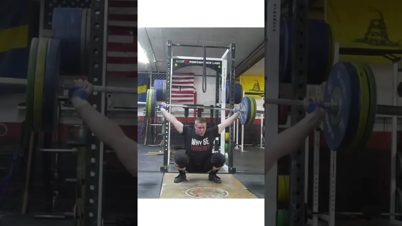 110 kg / 242 lb - Snatch + Hold