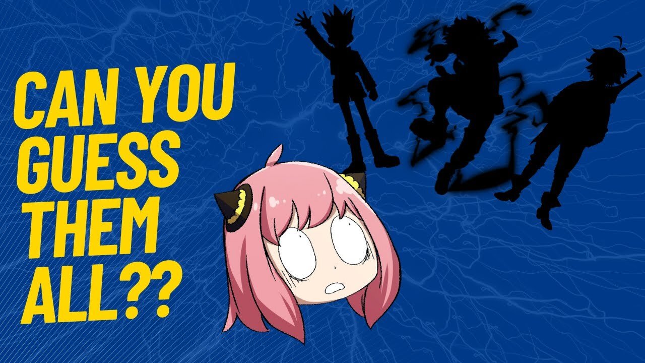 Anime Quiz: Guess the silhouettes of these anime characters