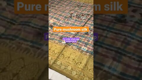 pure mushroom silk |offsale #fashion #puresilk