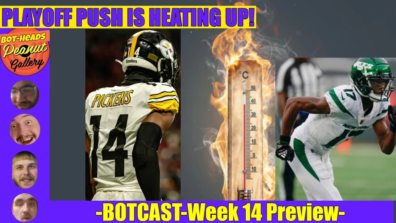 Playoff Push is DOWN TO THE WIRE-Week14 Preview-