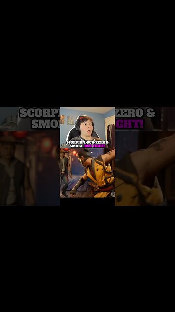 Scorpion, Sub-Zero & Smoke Vs Kung Lao & Raiden In Bar Fight‼️😱