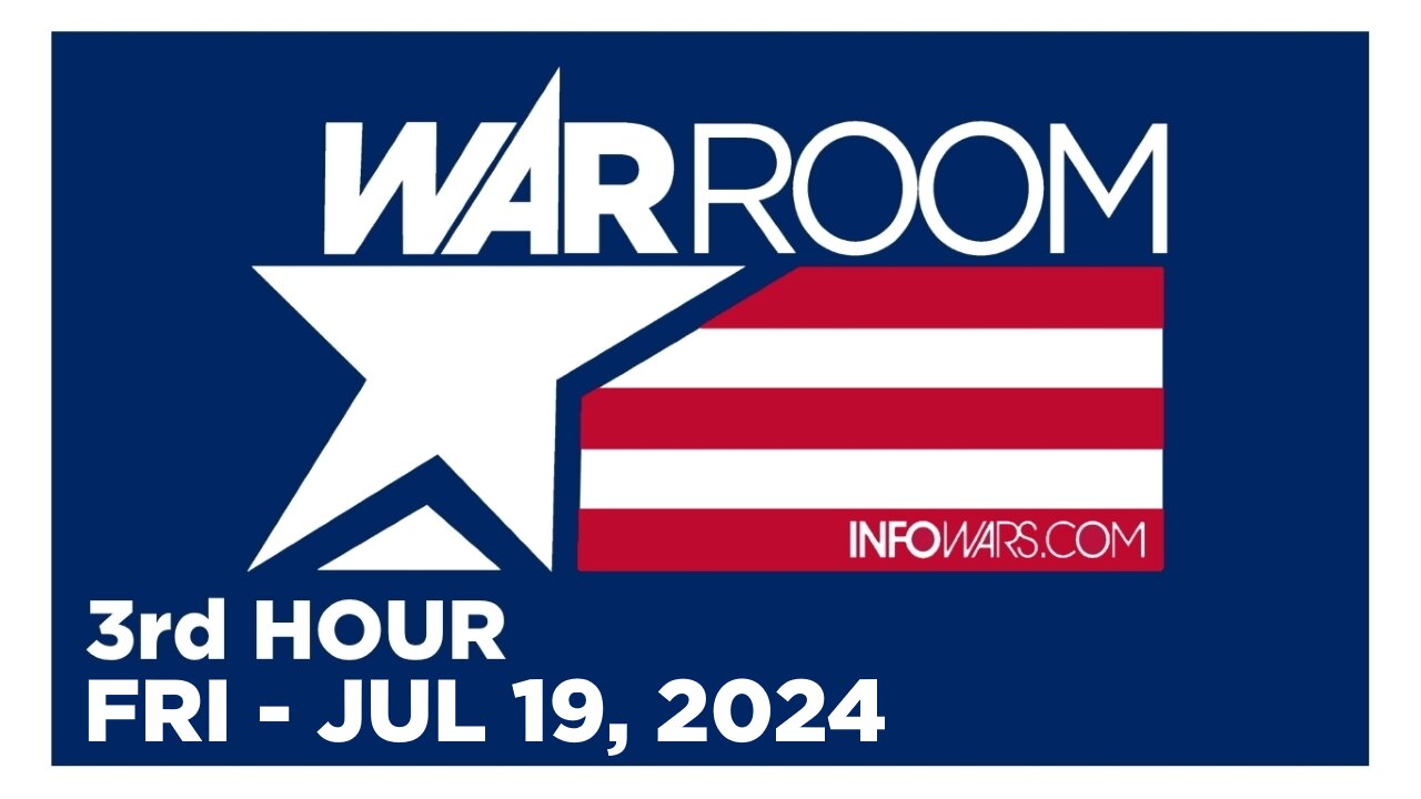 WAR ROOM [3 of 3] Friday 7/19/24 • CALLERS on ASSASSINATION ATTEMPT & RNC, News, Reports & Analysis