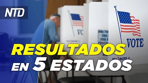 Resultados de elecciones primarias en 5 estados; Arizona informa aumento de cruces ilegales | NTD