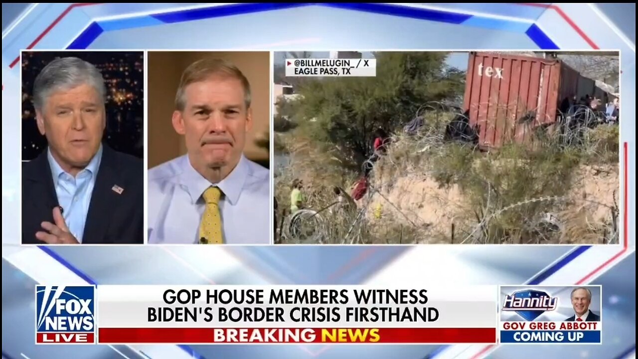 Jim Jordan: We're Heading Towards 12 Million Illegals Under Biden