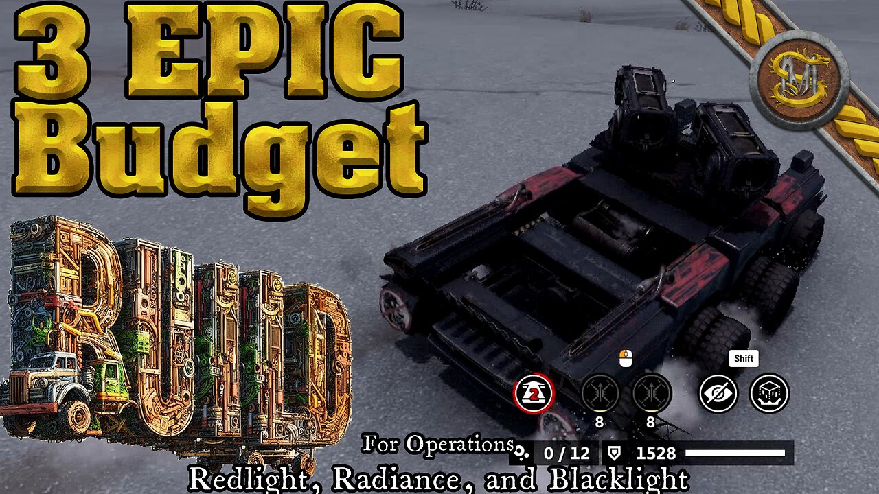 3 EPIC Budget Build for Operations Blacklight, Radiance, and Redlight in Crossout