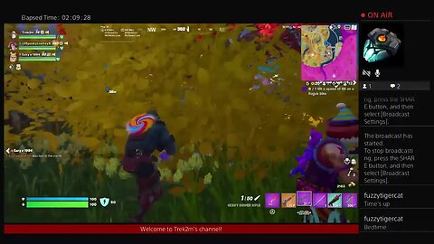 Trek2m is Playing Fortnite with friends sick feeling not well But wants to play Episode 566