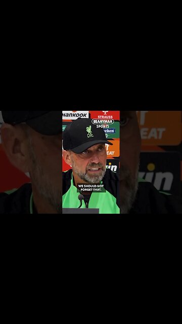 'I think the only, that the outcome should be a replay! That's how it is' | Jurgen Klopp