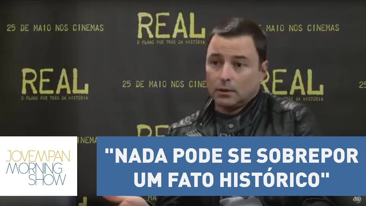 Emílio Orciollo Neto: "Nada pode se sobrepor um fato histórico", ao falar sobre novo filme