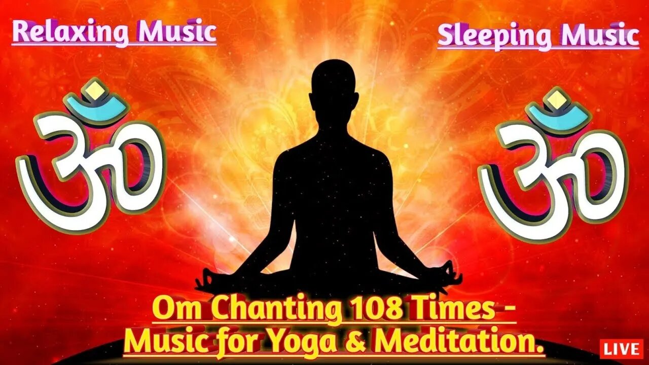 OM 108 TIMES: The most RELAXING meditation music you've ever heard!