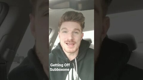 how I got off subboxone