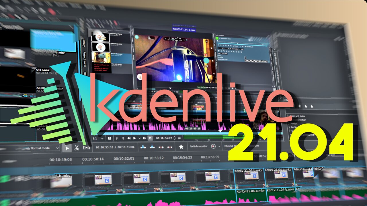 Kdenlive 21.04 New Features & Updates!