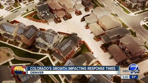 Denver's rapid growth impacting emergency response time