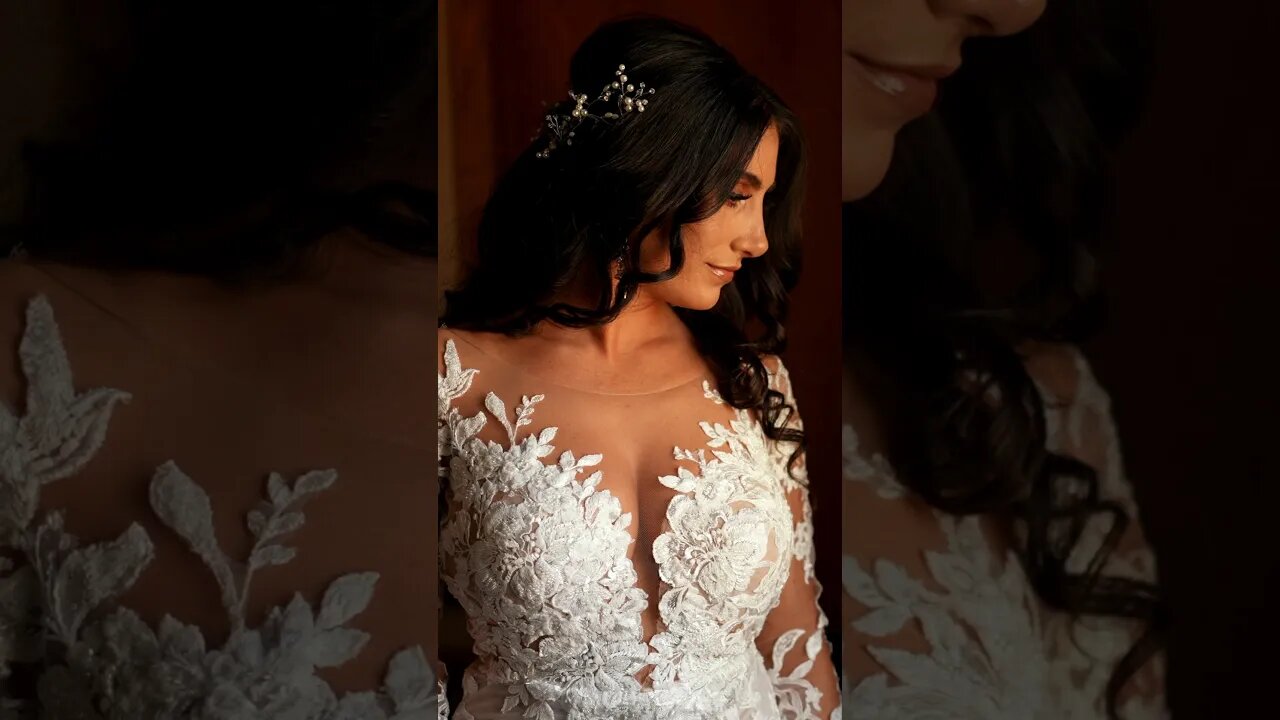 When you miss bridal prep and have to improvise #weddingfilmmaking