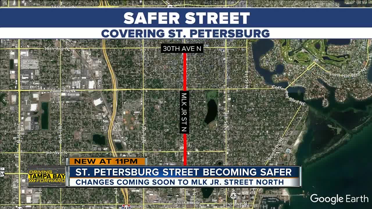 St. Pete redesigning MLK Street to add bike lanes, crosswalks